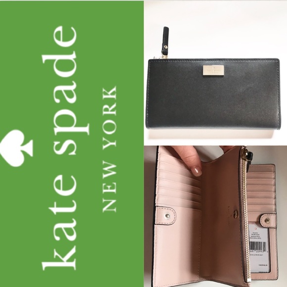 kate spade Handbags - Kate Spade ♠️ Braylon Putnam Drive Blk/Pnk wallet